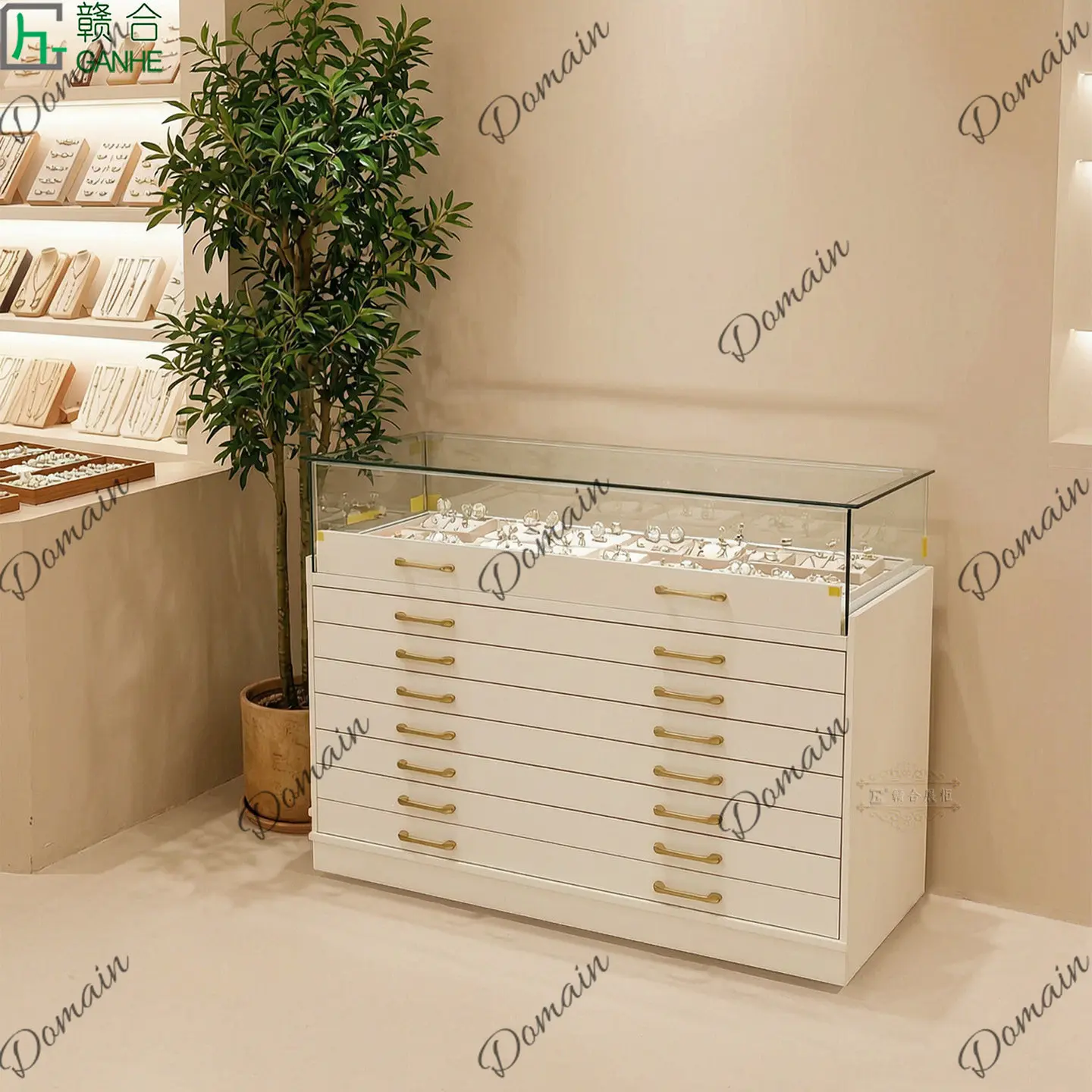 81 N Light luxury glass displa - огляд і ціна Jewelry For Watches