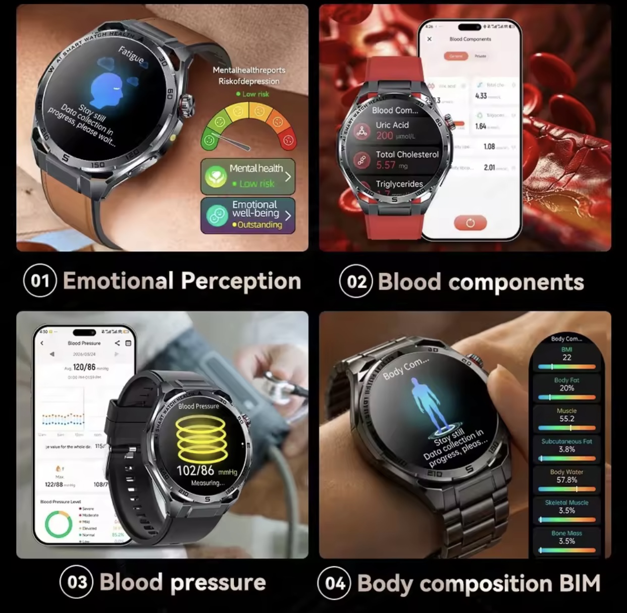 Medical ECG Watch 2026 AI Medi - огляд і ціна Jewelry For Watches