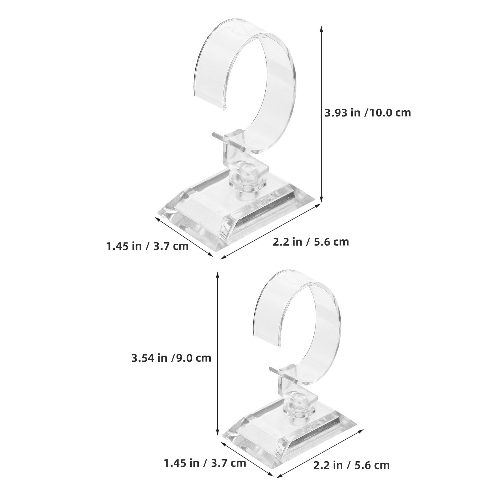 10Pcs Transparent Watch Organi - огляд і ціна Jewelry And Watches Inc
